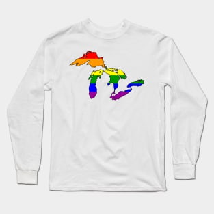 Great Lakes Pride! Long Sleeve T-Shirt